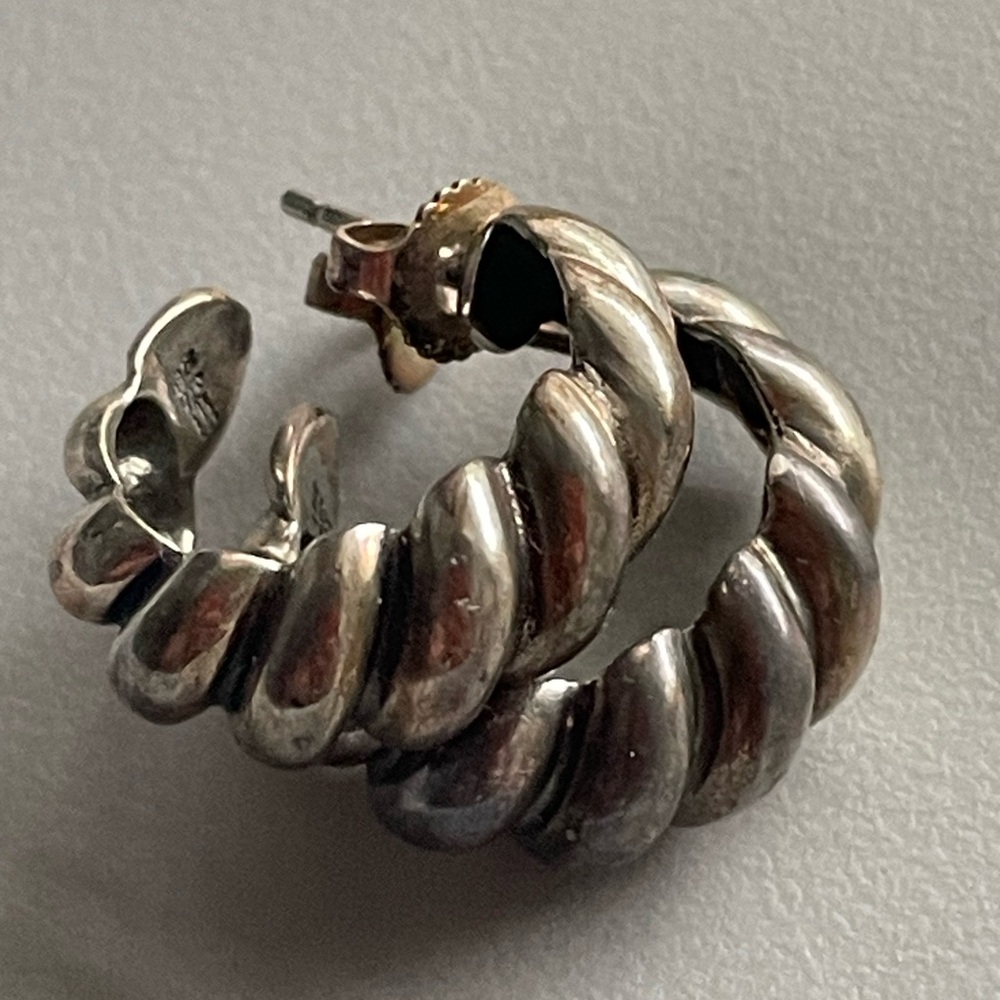 James Avery Silver Hoop Earrings